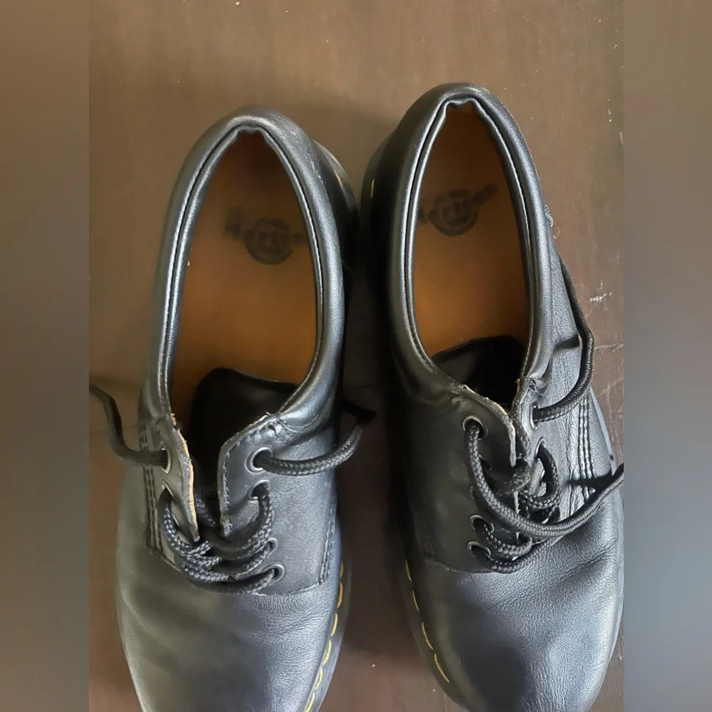 UNISEX Dr. Marten’s Nappa Leather Causal Shoes BLACK Men’s 10 - Picture 5 of 7